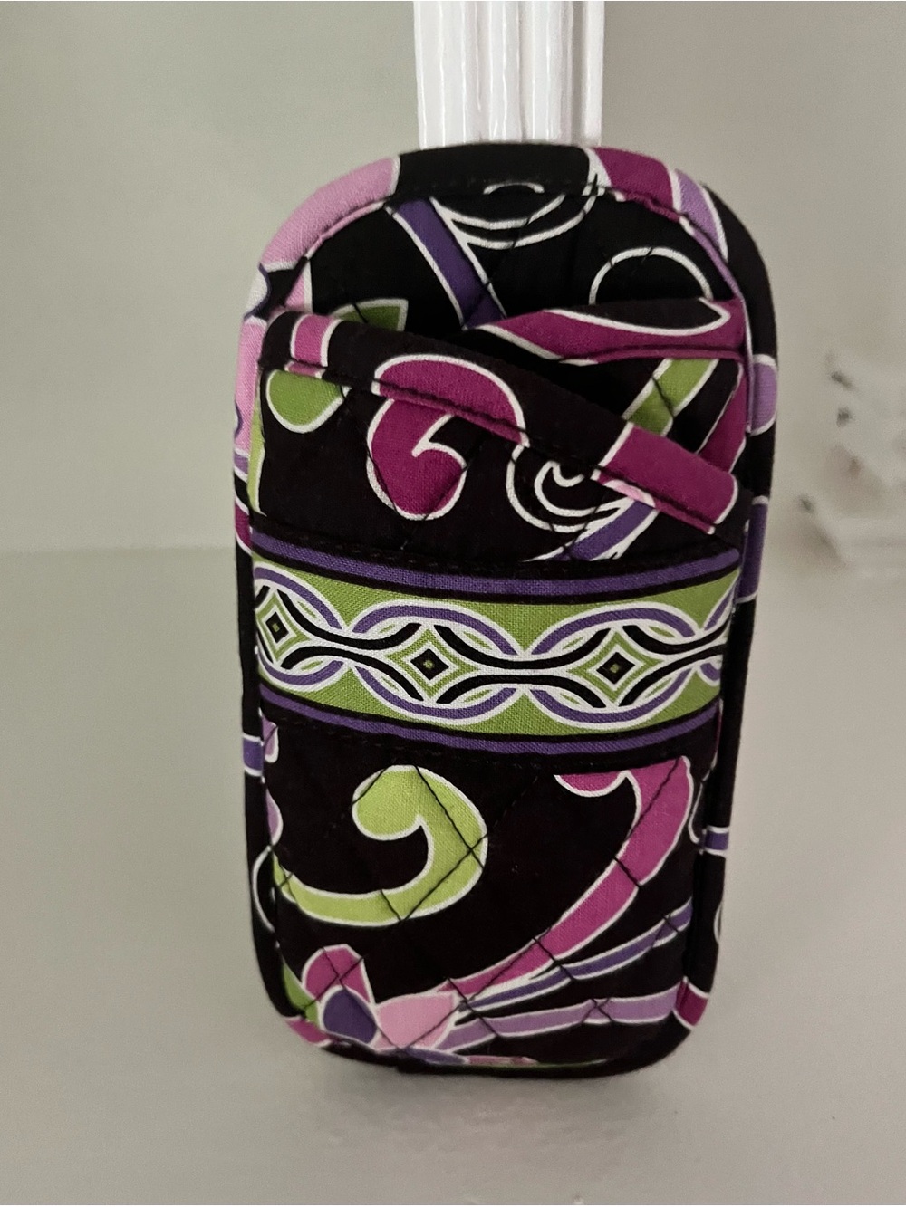 Vera Bradley Purple Punch Quilted Eyeglass/Sunglass Holder